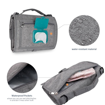 3-in-1 Baby Changing Mat & Organizer