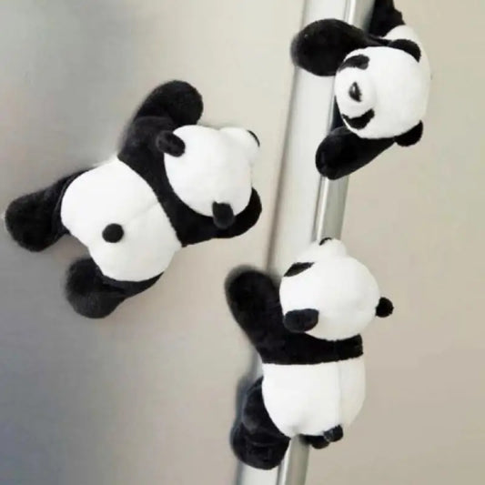 Plush Panda Magnet